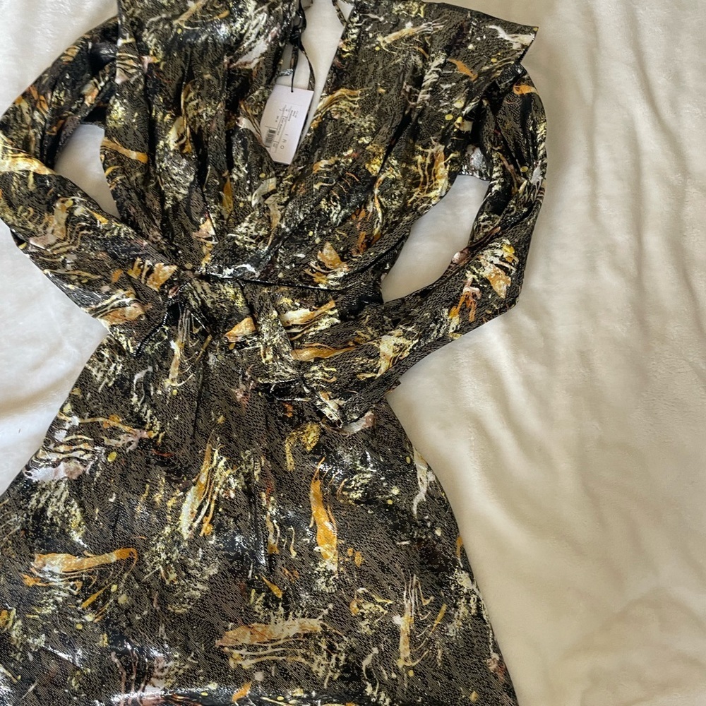 IRO Kanter Metallic mini dress - Picture 8 of 16